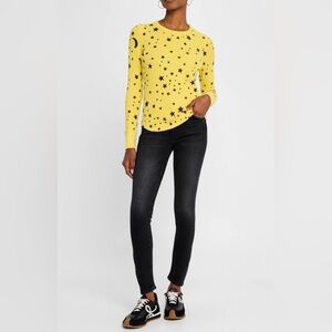 Mother denim High Waisted Looker in a Kiss in the Dark Size 27